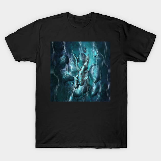 Ice Trout River T-Shirt by MikaelJenei